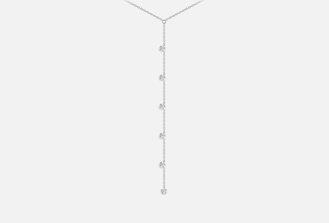 Изображение товара Колье серебряное JUVEDEL с фианитами