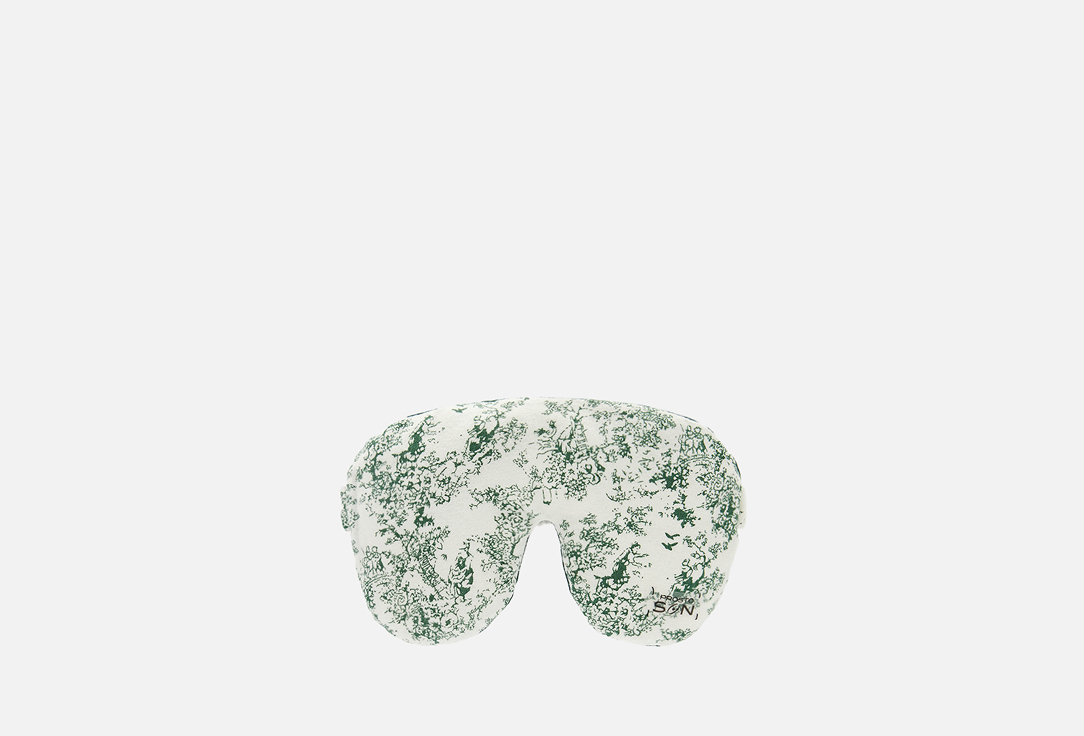 

Маска для сна PROSTO SON, Зеленый, Изумруд, орнамент