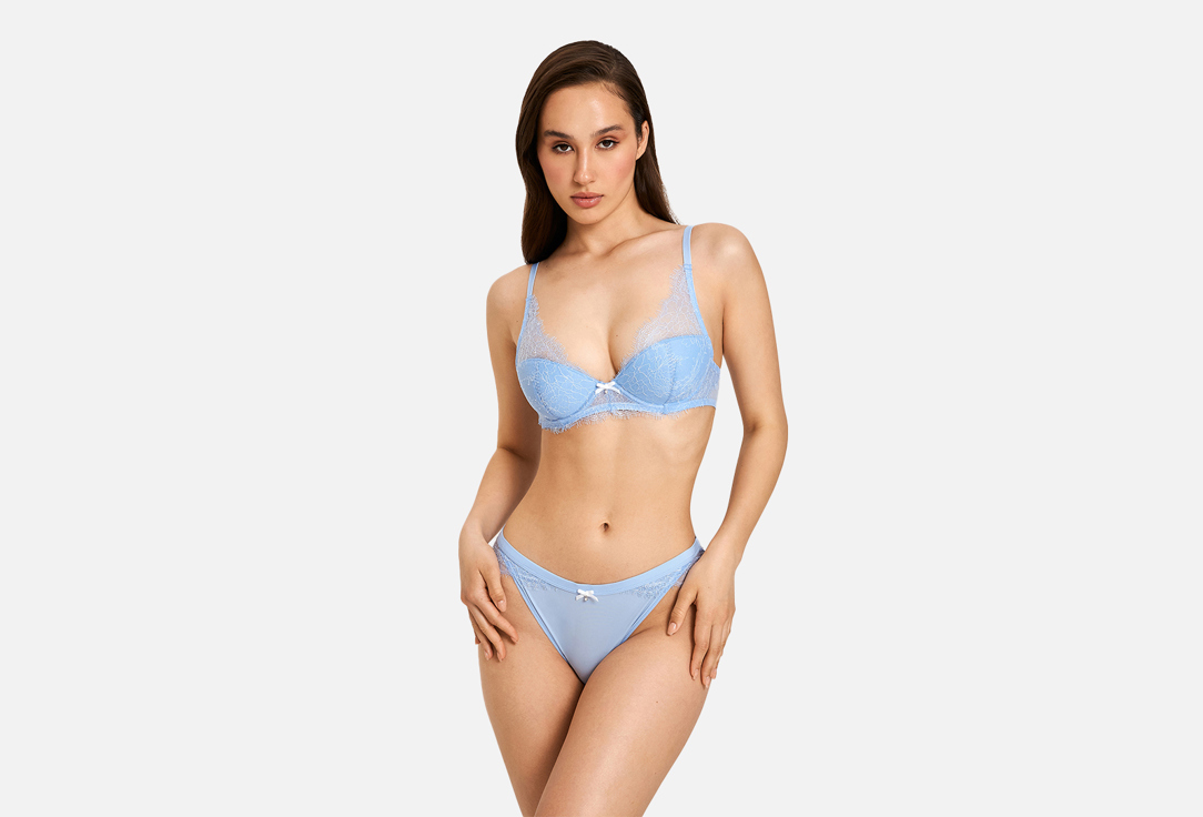 Бюстгальтер INFINITY LINGERIE Ginly голубой 70B мл