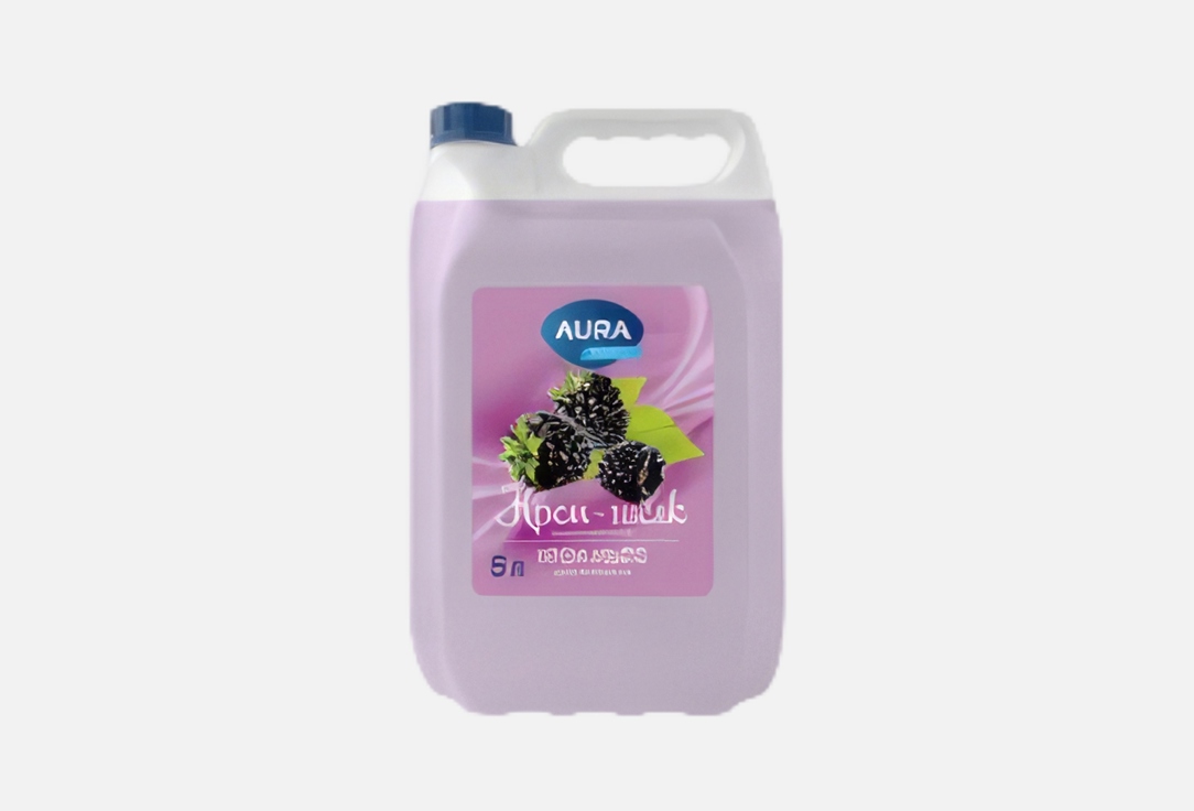 

Крем-мыло AURA, Шёлк и ежевика 5 л