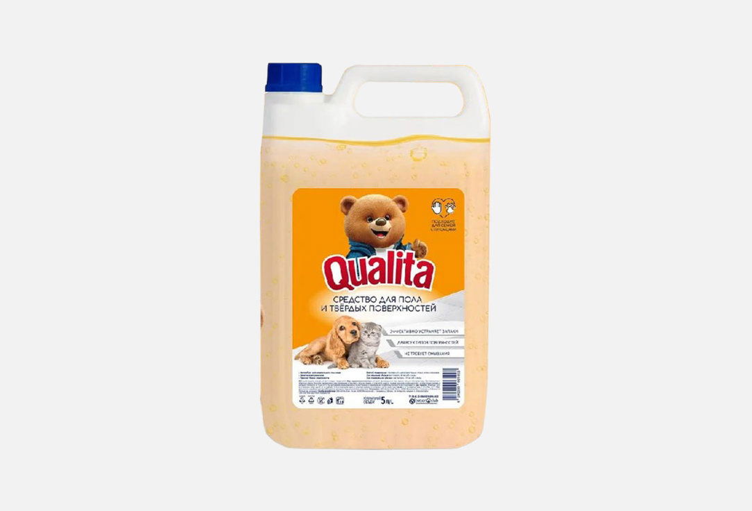 Изображение товара Моющее средство для полов Qualita устранение запахов