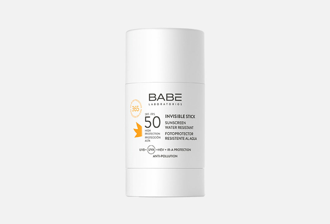 Laboratorios Babe Невидимый солнцезащитный стик для лица SPF50 Facial sunscreen invisible stick