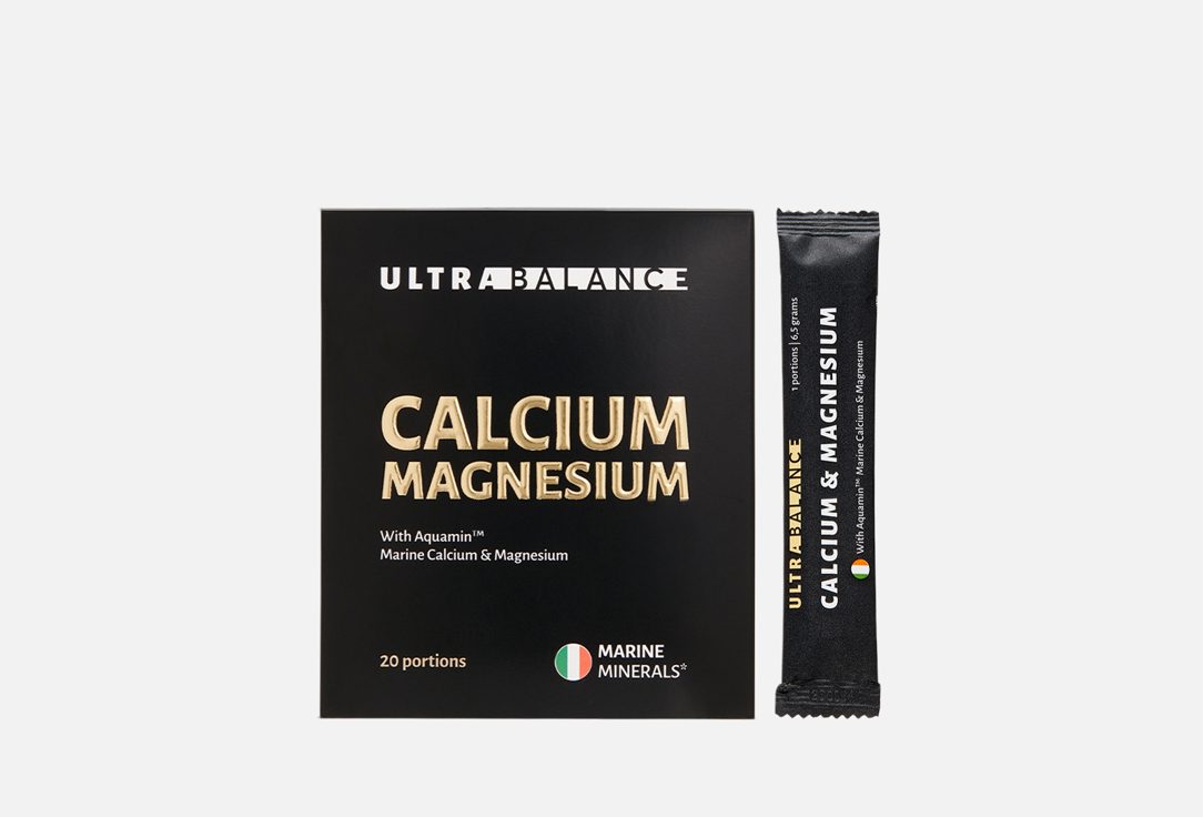 Изображение товара БАД для поддержки опорно-двигательного аппарата UltraBalance Кальций и магний в саше
