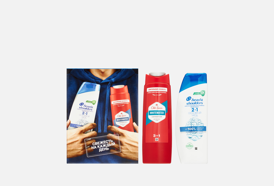 Изображение товара Подарочный набор для мужчин Head & Shoulders и Old Spice 2в1 шампунь и гель для душа