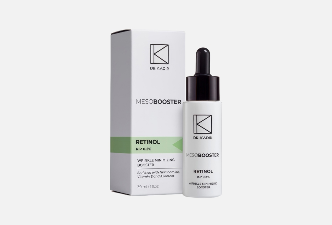 Изображение товара Бустер для лица Dr. Kadir Meso booster retinol 0.2% для кожи всех типов 30 мл