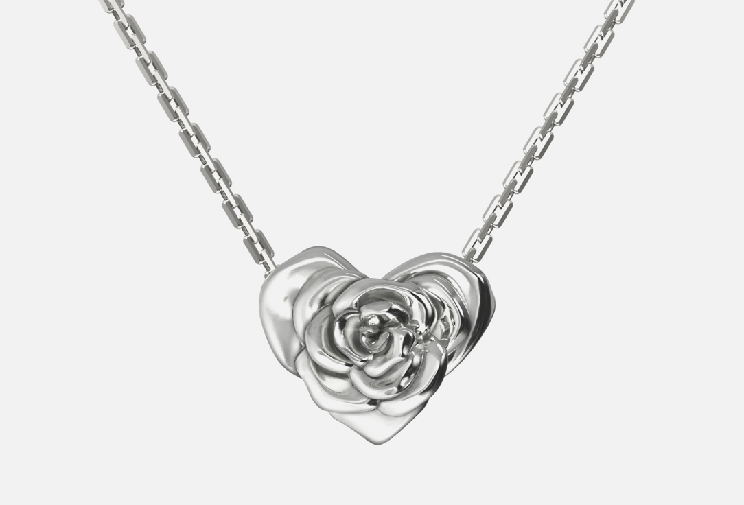 Изображение товара колье серебряное Sokolnikov Rose Heart