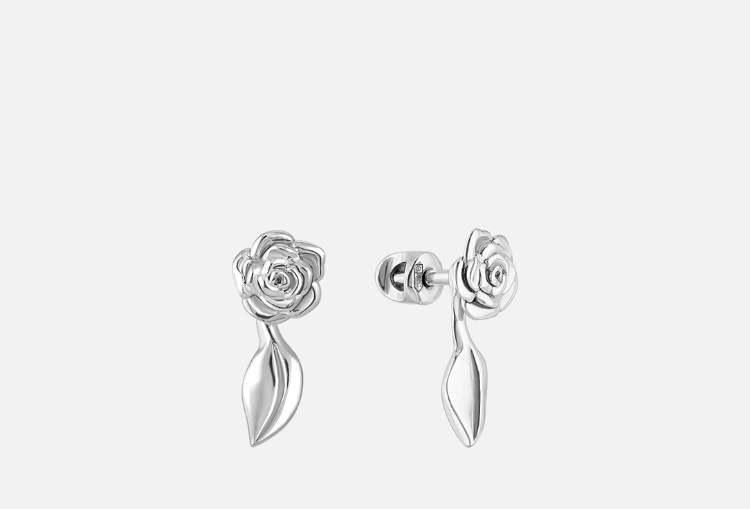 Изображение товара Серебряные серьги-джекеты Sokolnikov rose jacket для женщин 925 пробы