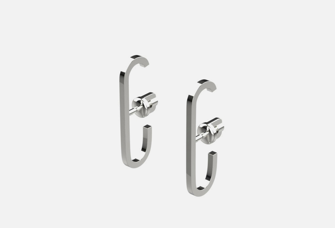 Изображение товара серьги-пусеты серебряные Sokolnikov Clip