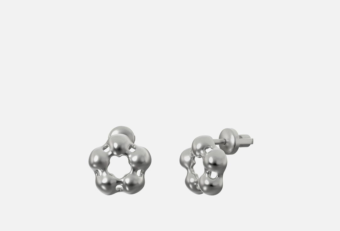 Изображение товара серьги-пусеты серебряные Sokolnikov Buttercup