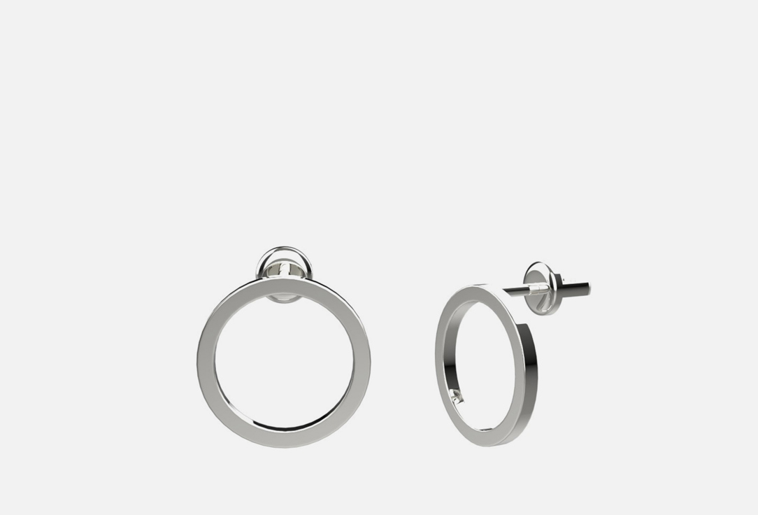 Изображение товара серьги-пусеты серебряные Sokolnikov orbit