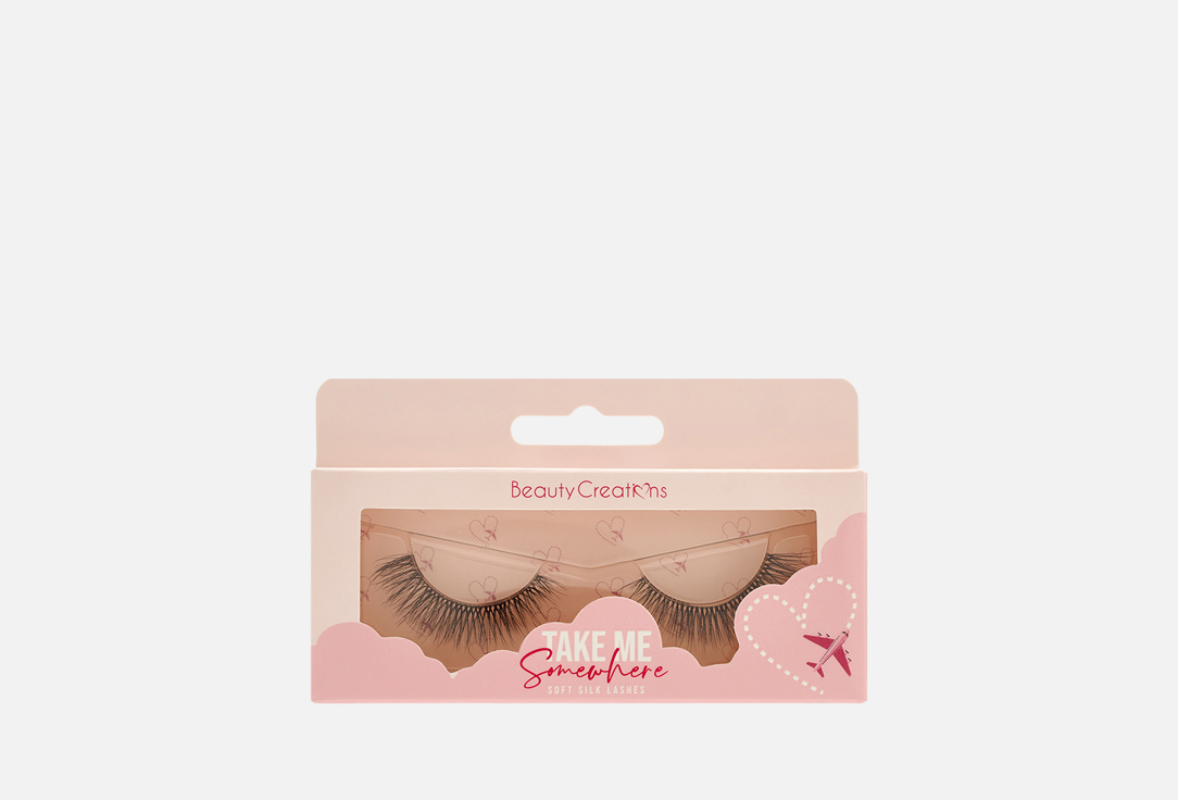 

Накладные ресницы BEAUTY CREATIONS, 3D Soft Silk Lashes Paris 2 шт