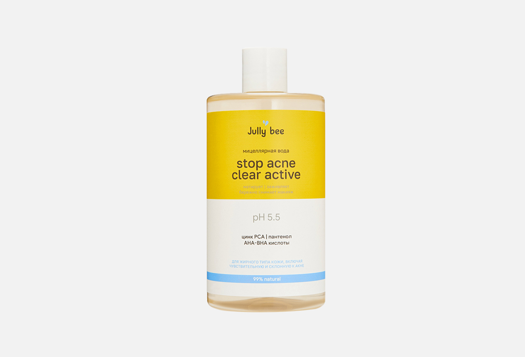 

Мицеллярная вода JULLY BEE, STOP ACNE CLEAR ACTIVE 700 мл