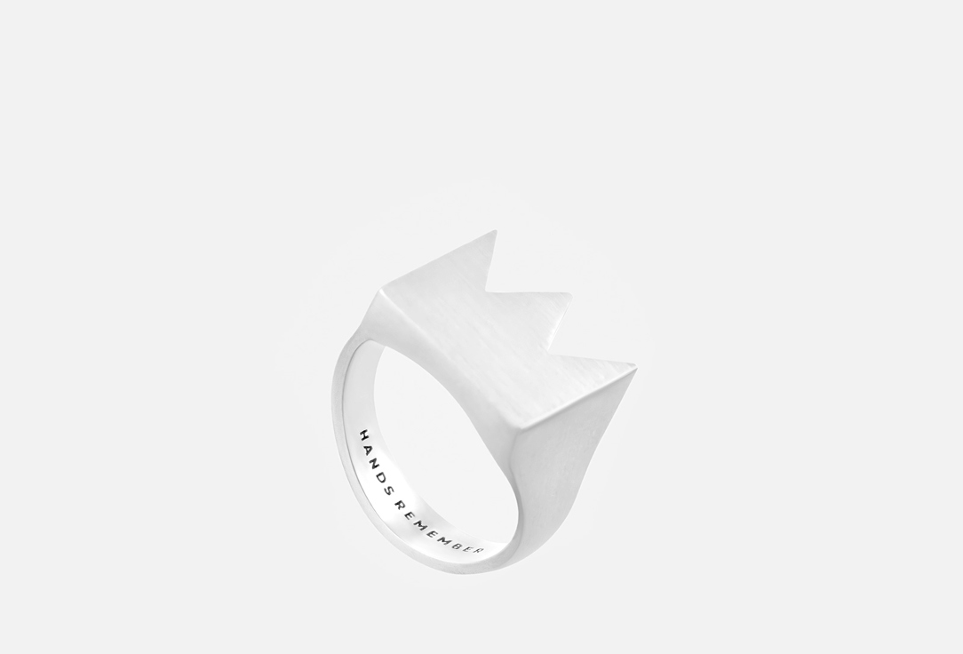 Изображение товара Кольцо серебряное Hands Remember solid crown