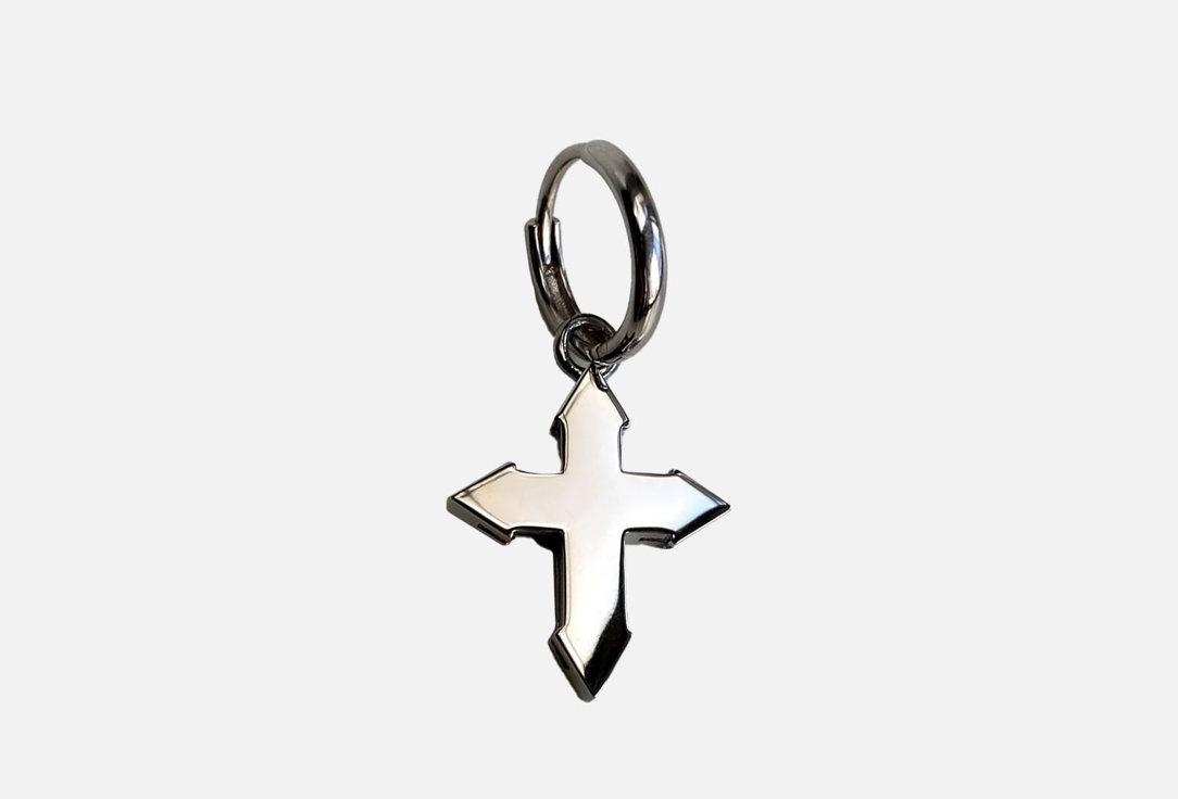 

Серьга серебряная HANDS REMEMBER, Гранд крест 1 шт