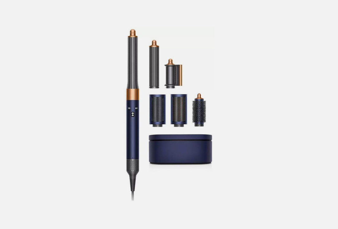 Изображение товара Мультистайлер Dyson Airwrap Long HS05 Blue/Copper с насадками для укладки и сушки
