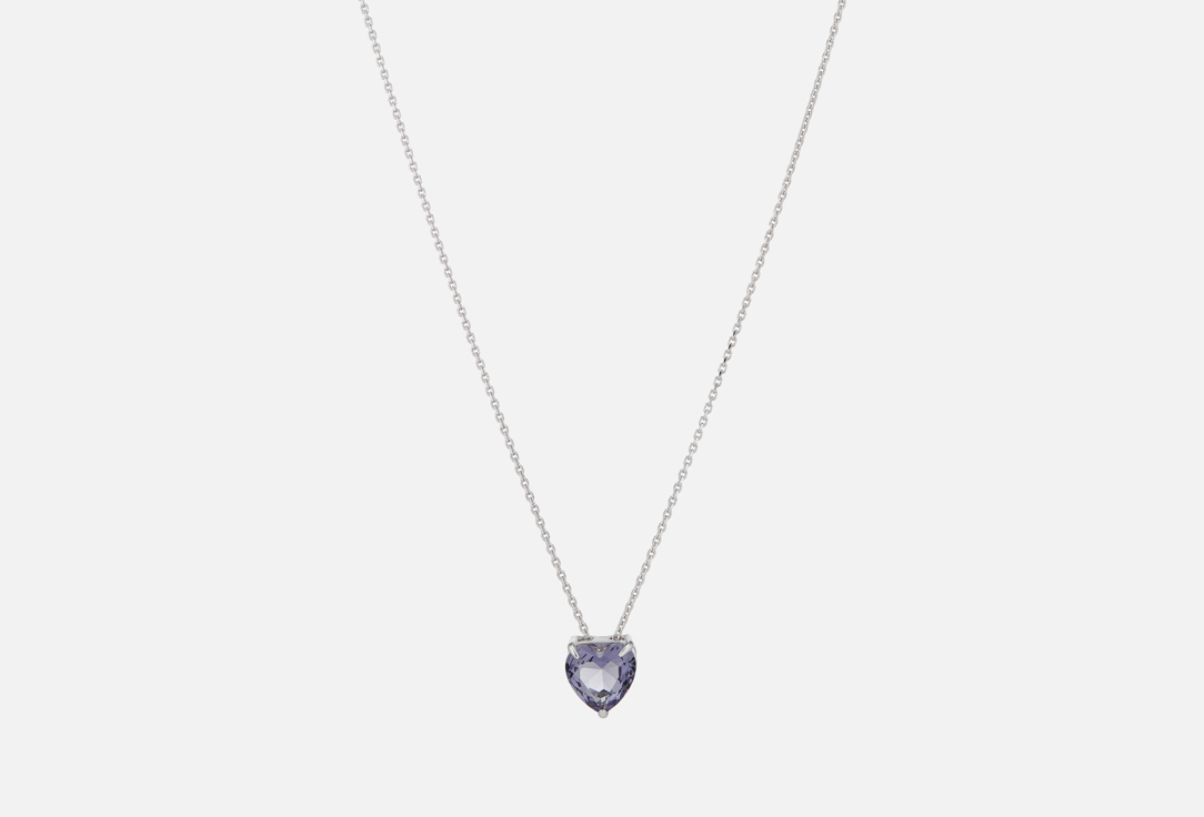 Изображение товара Колье серебряное Tosya с кварцем 45 см серебро 925 пробы