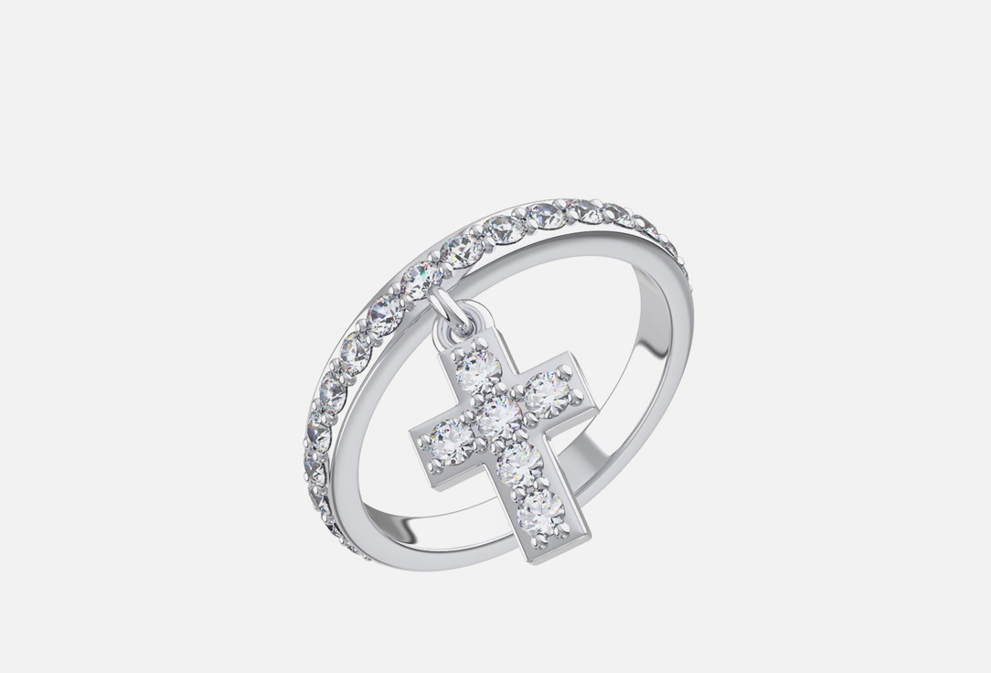 Изображение товара Кольцо серебряное Tosya с подвеской