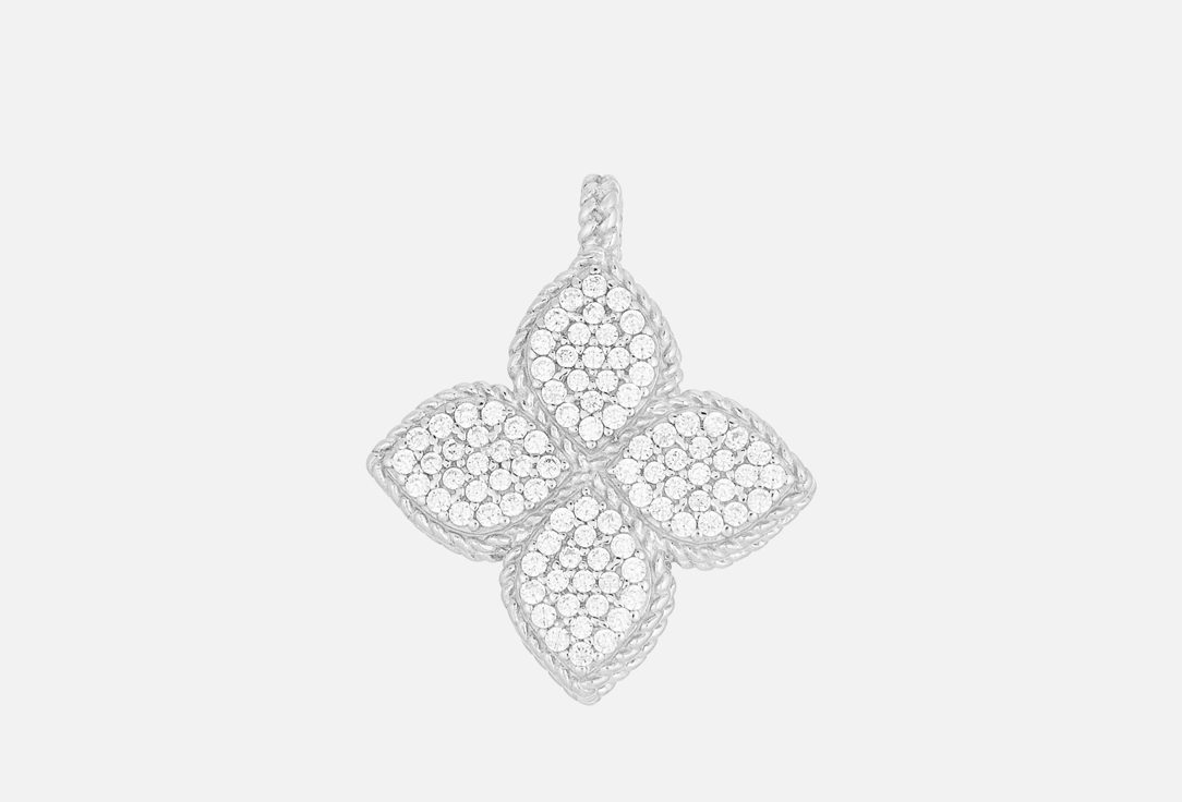 Изображение товара Подвеска серебряная Tosya Цветочек с фианитами