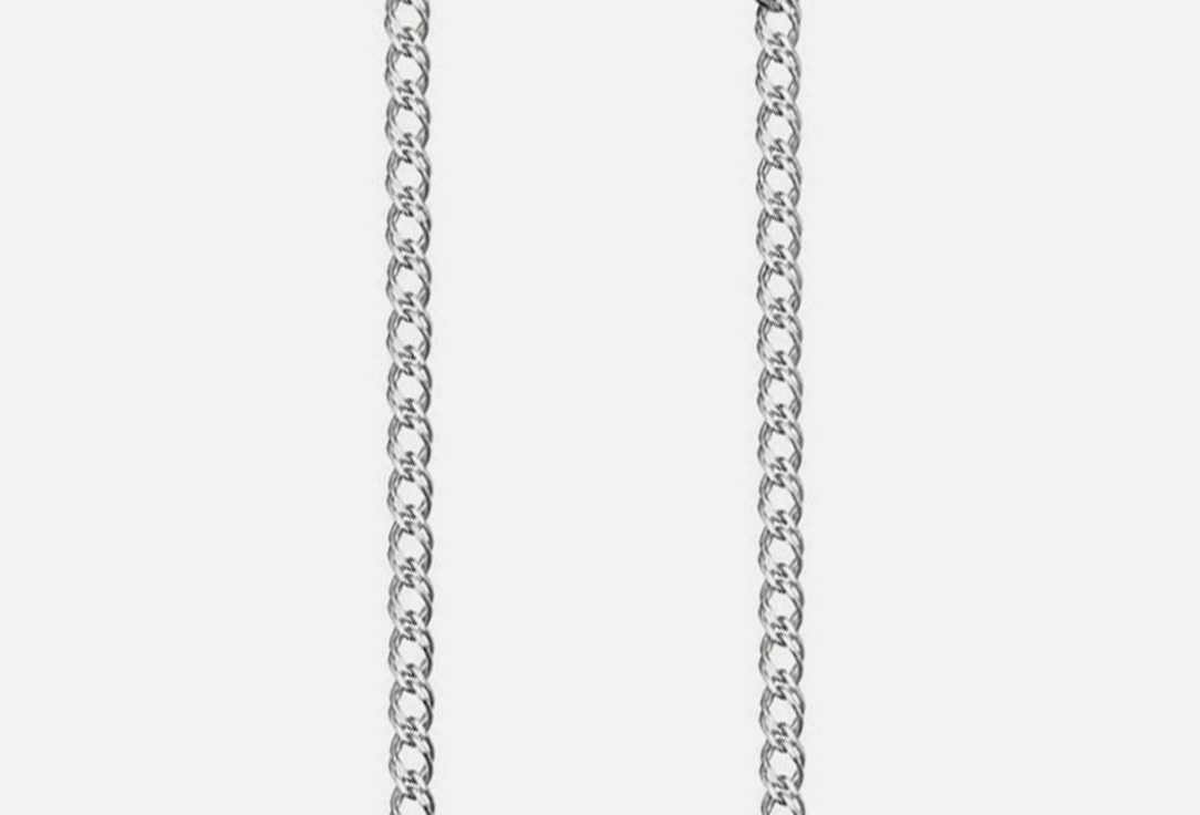 Изображение товара Серебряная цепь Tosya Двойной ромб 65 см для женщин серебро 925 пробы