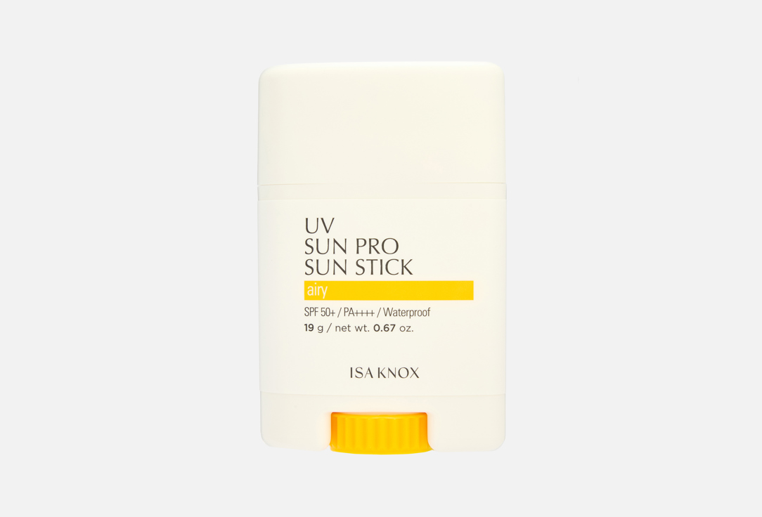 

Солнцезащитный стик SPF 50+ PA++++ ISA KNOX, Uv sun pro 365 airy 19 г
