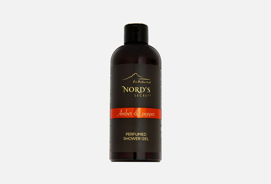 Изображение товара Парфюмированный гель-масло для душа NORDS SECRET Perfumed Gel Amber & Pepper