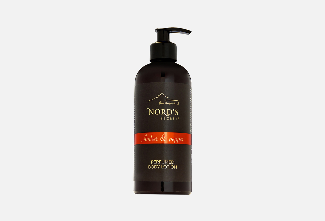 

Парфюмированный лосьон для тела и рук NORDS SECRET, Perfumed Lotion Amber & Pepper 400 мл