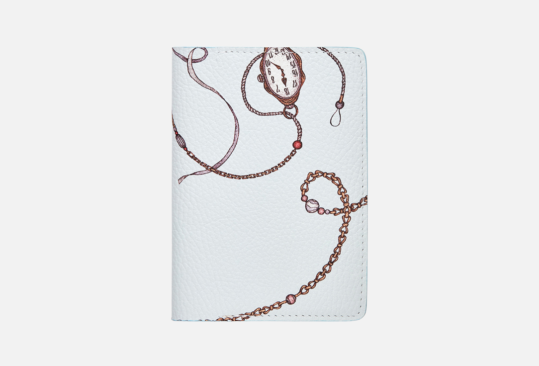 

Обложка для паспорта VALERIE CONCEPT, Голубой, Белая