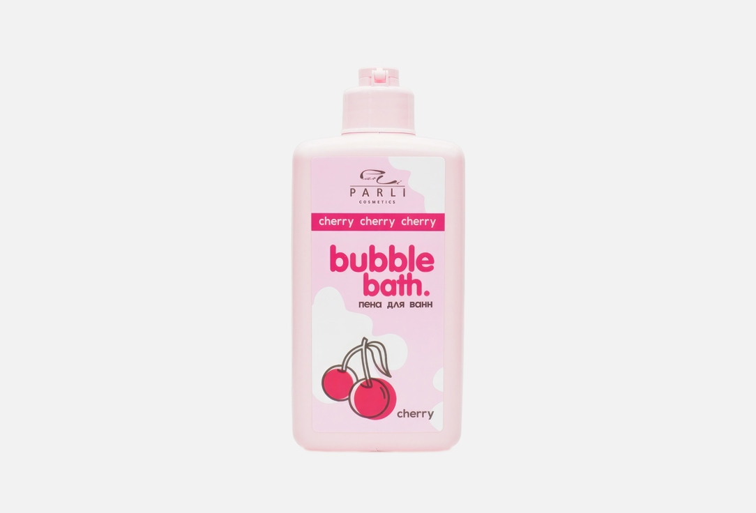 

Пена для ванн PARLI COSMETICS, Bubble Bath Cherry 480 мл