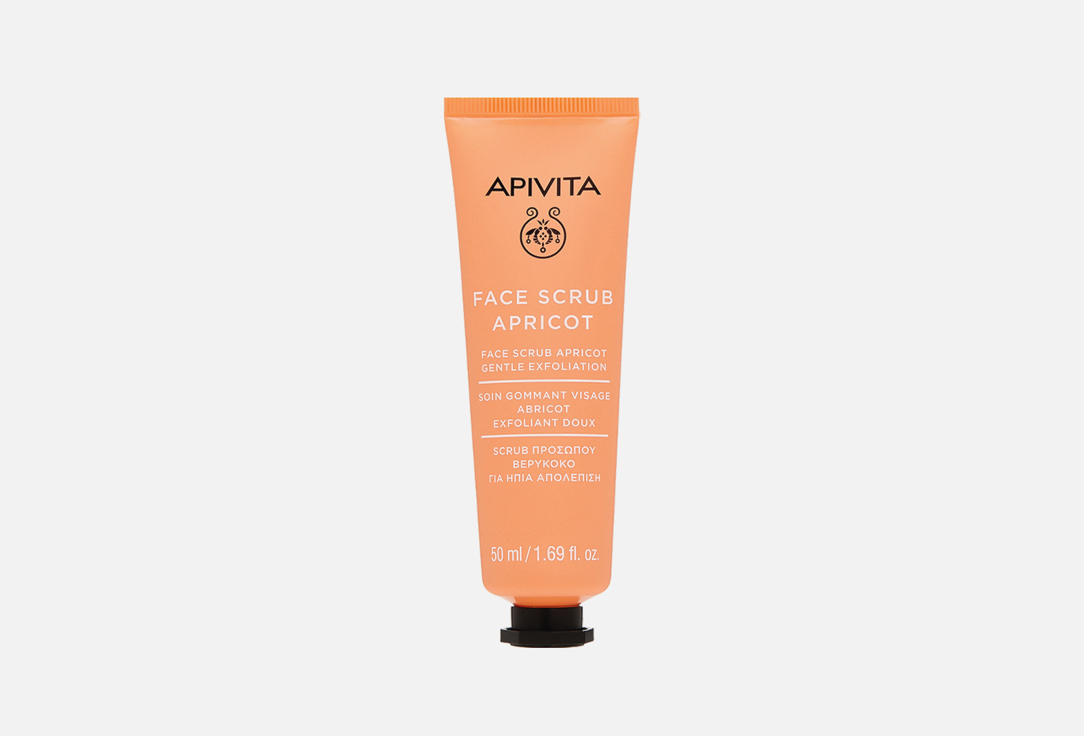 Изображение товара деликатный Скраб-эксфолиант для лица APIVITA APRICOT FACE SCRUB GENTLE EXFOLIATION