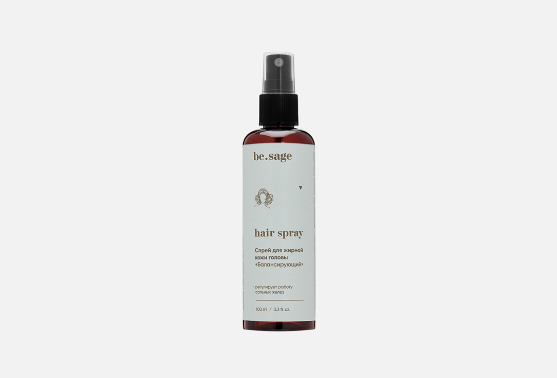 

Спрей для склонной к жирности кожи головы BE.SAGE, Balancing hair spray 100 мл