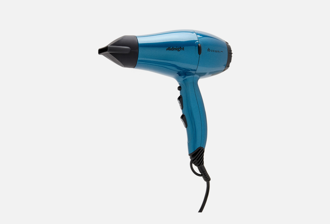 Изображение товара Фен DEWAL Midnight 03-107 Moray мощность 2000 Вт ионизация компактный