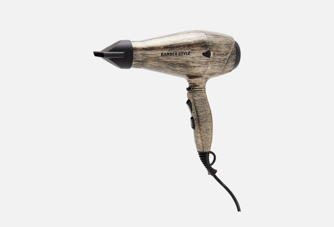 Фен DEWAL PROFESSIONAL PRO BARBER STYLE Bronze 1 шт