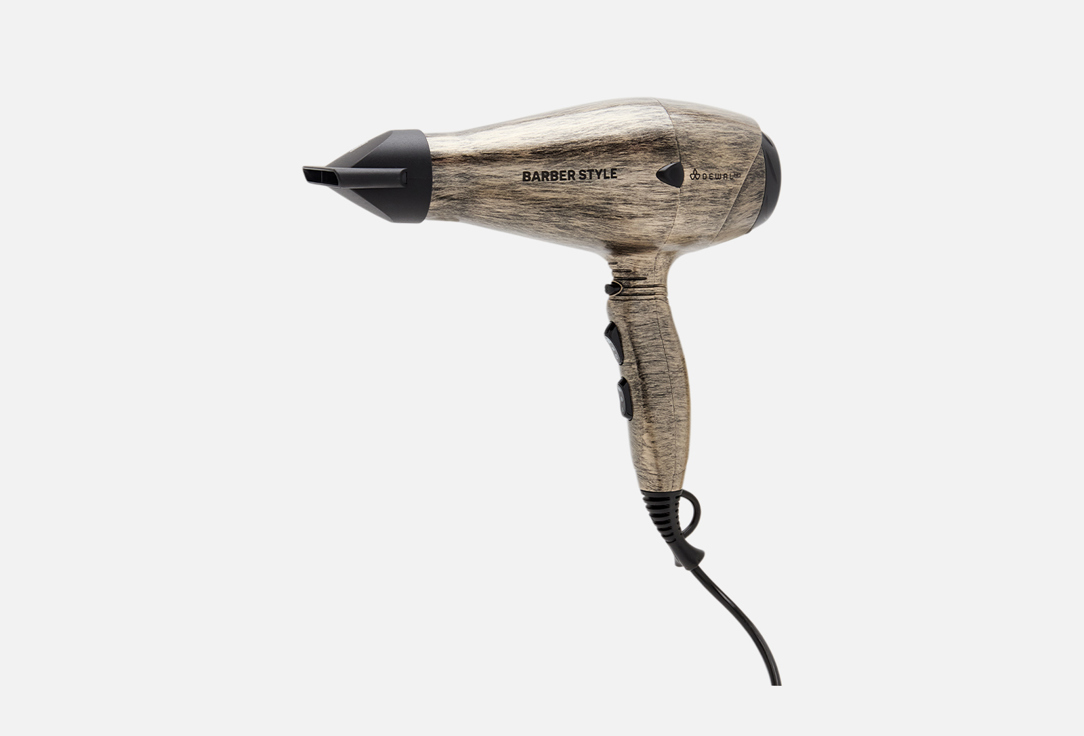 Фен DEWAL PRO BARBER STYLE Bronze 1 шт