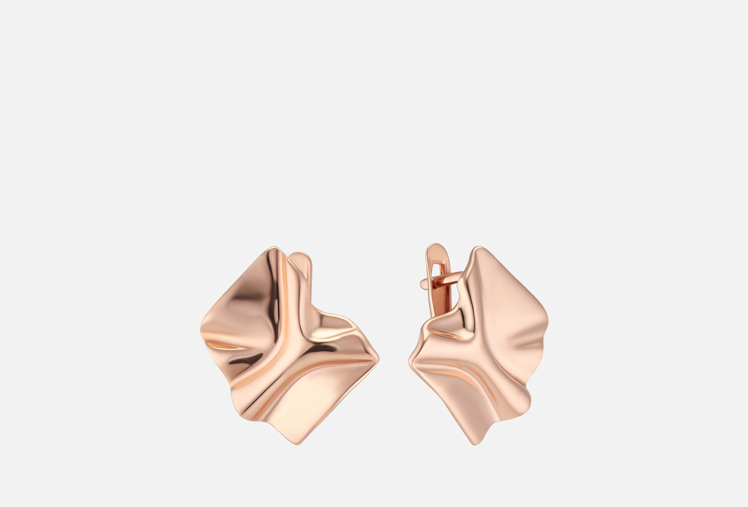 Изображение товара Серьги серебряные Золото Русских Crush позолота