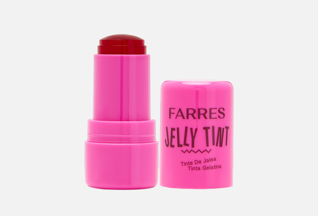 Изображение товара Румяна-желе в стике для лица FARRES Jelly tint 3-in-3