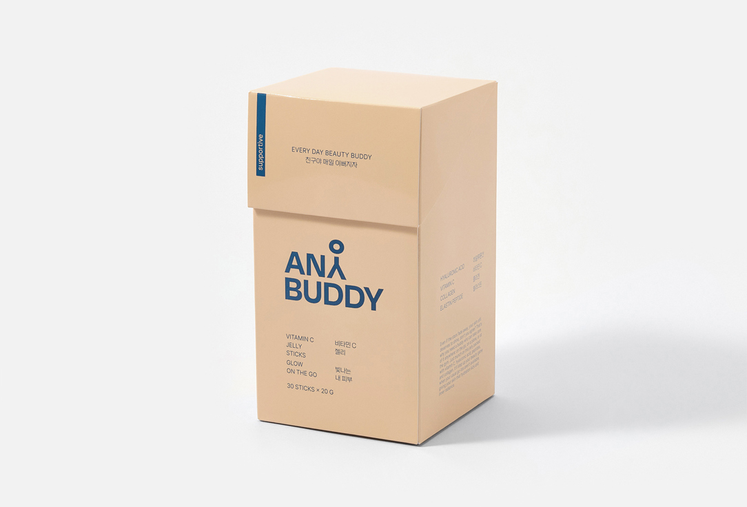 

БАД для детокса ANY BUDDY, Витамин С, лимон и экстракт имбиря в стиках 3 шт