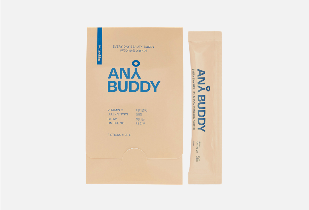 Изображение товара БАД для кожи волос и ногтей желе с коллагеном витамином С 20 стиков