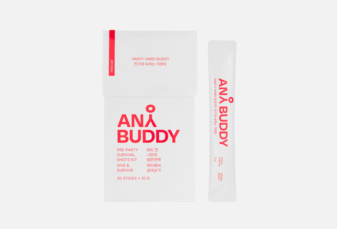 Изображение товара БАД для поддержки печени ANY BUDDY антипохмельный комплекс в стиках