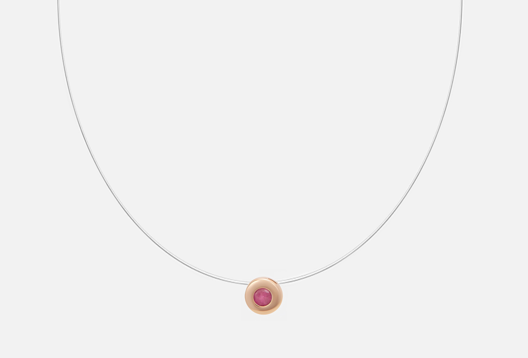 Изображение товара Колье золотое Vesna Jewelry с рубином 585 пробы для женщин