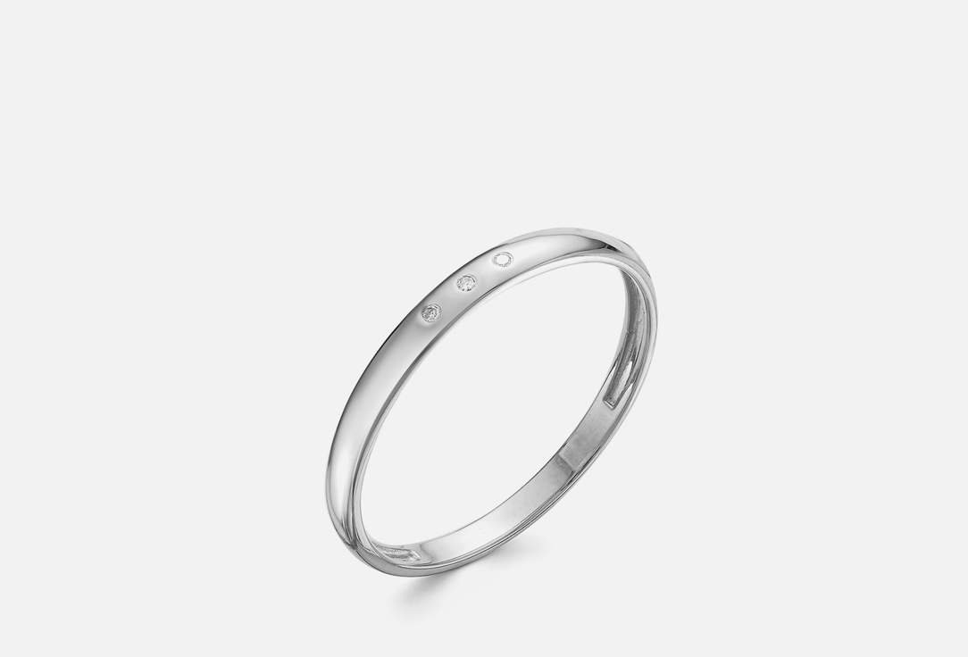 Обручальное кольцо золотое VESNA JEWELRY Бриллиант 16 мл