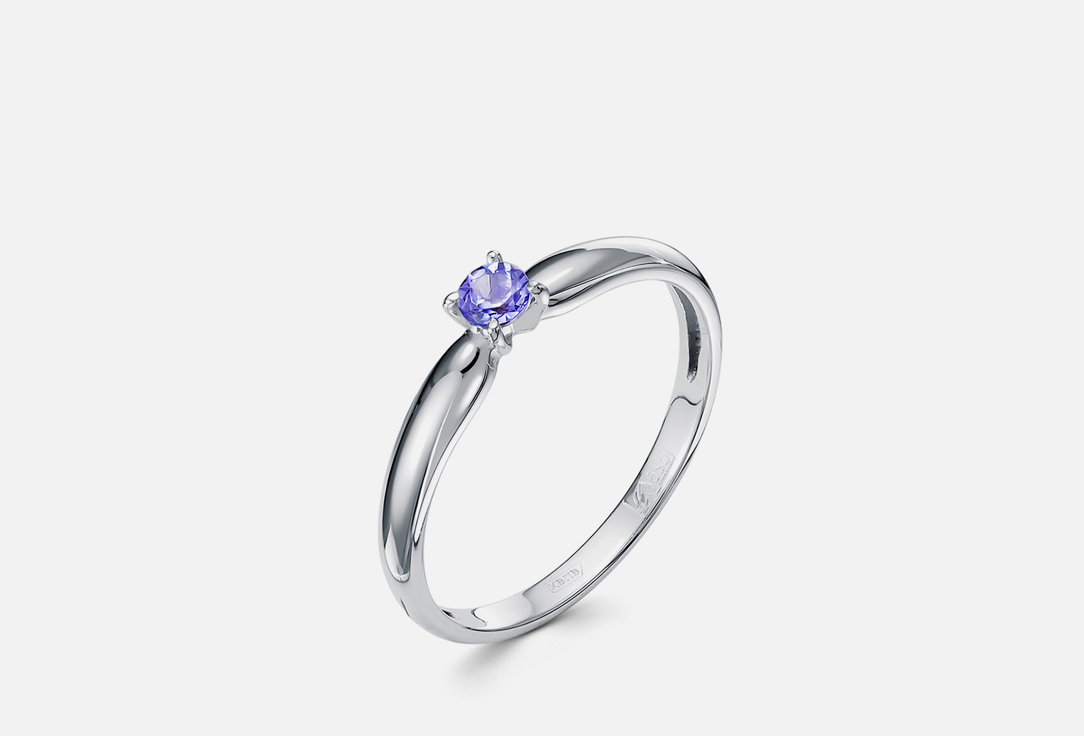 Изображение товара Золотое кольцо Vesna Jewelry с танзанитом 585 пробы для женщин