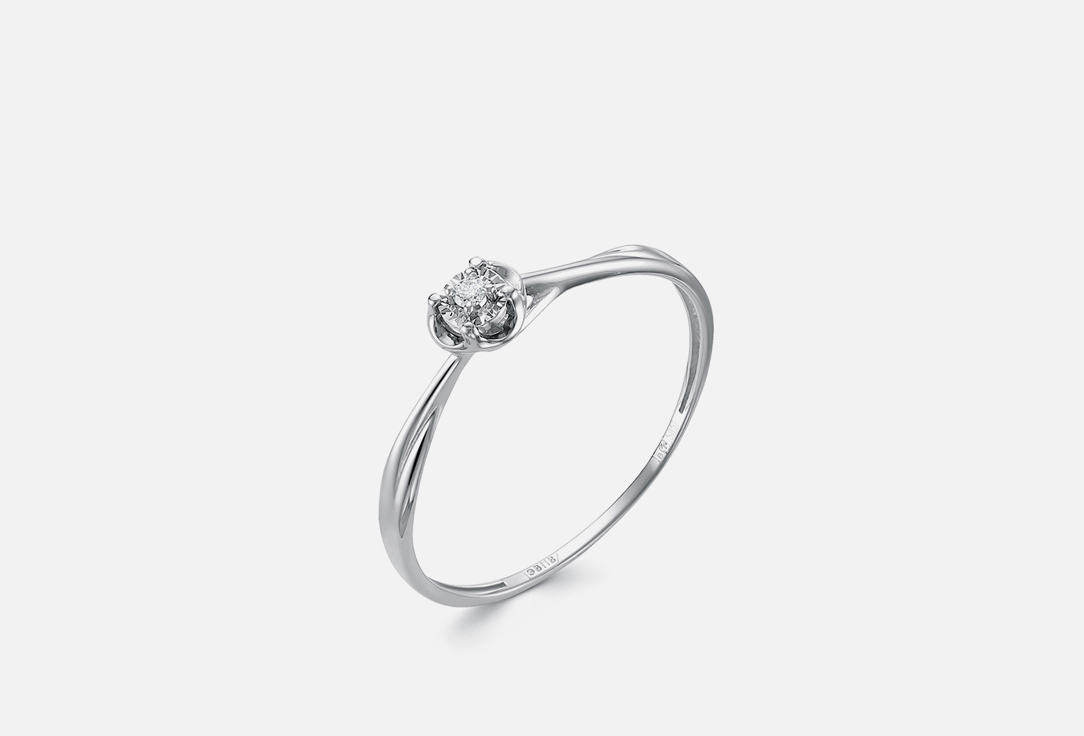 Изображение товара Золотое кольцо Vesna Jewelry с бриллиантом