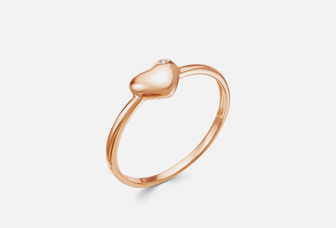 Кольцо золотое VESNA JEWELRY Бриллиант 16 мл