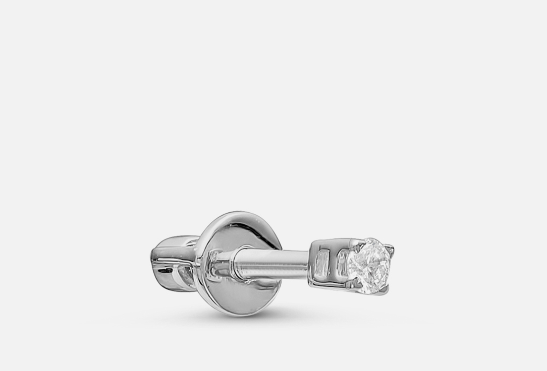 Изображение товара Моносерьга золотая Vesna Jewelry Бриллиант