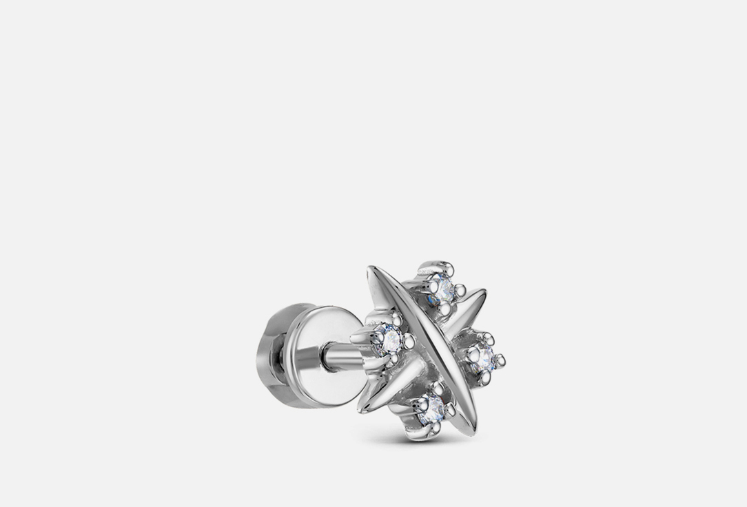 Изображение товара Моносерьга золотая Vesna Jewelry с бриллиантами