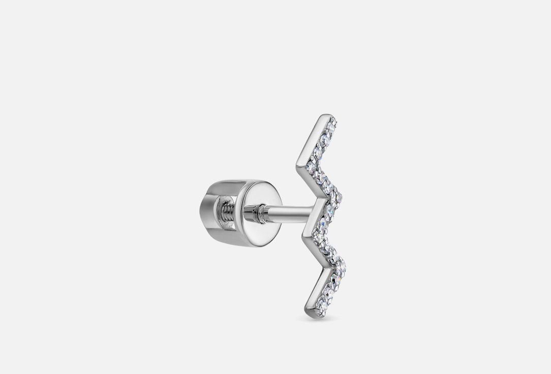Пирсинг золотой VESNA JEWELRY Бриллиант 1 шт