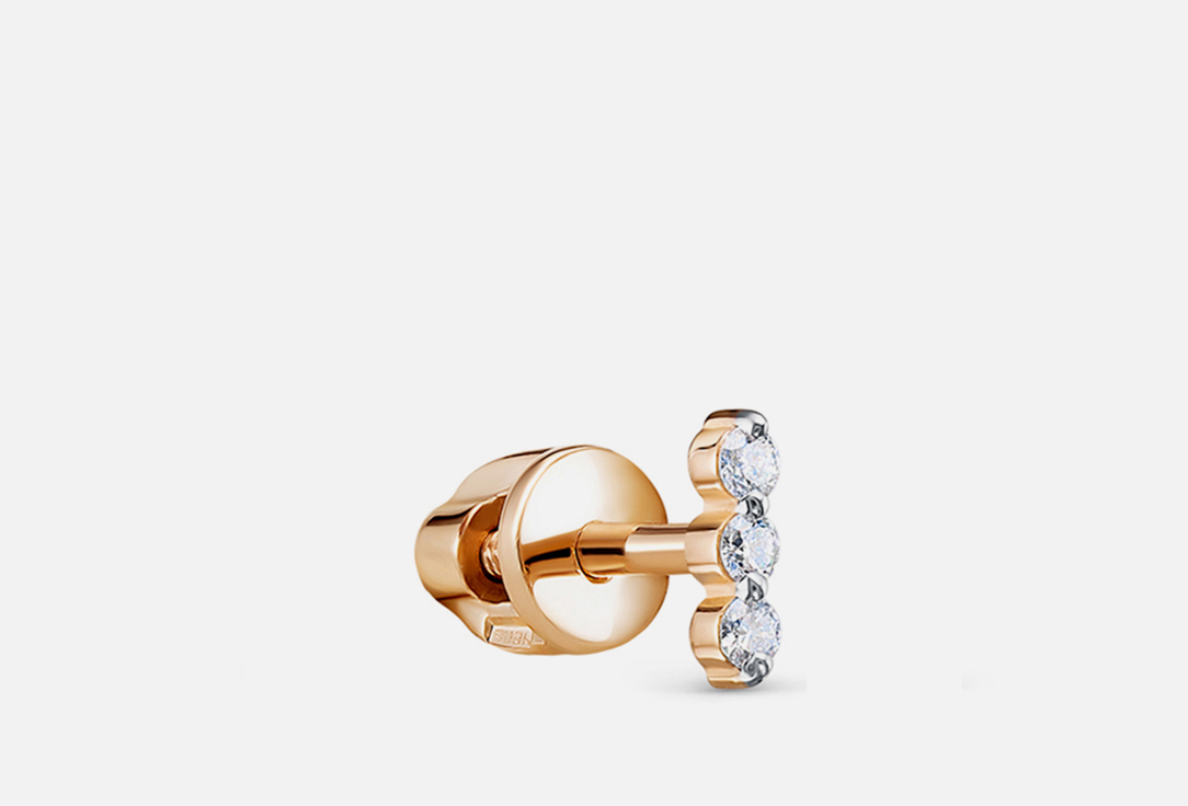 Изображение товара Моносерьга золотая Vesna Jewelry Бриллиант