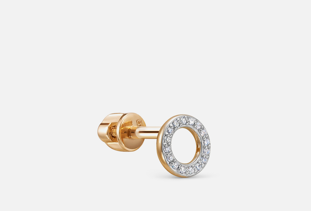 Изображение товара Моносерьга золотая Vesna Jewelry Бриллиант