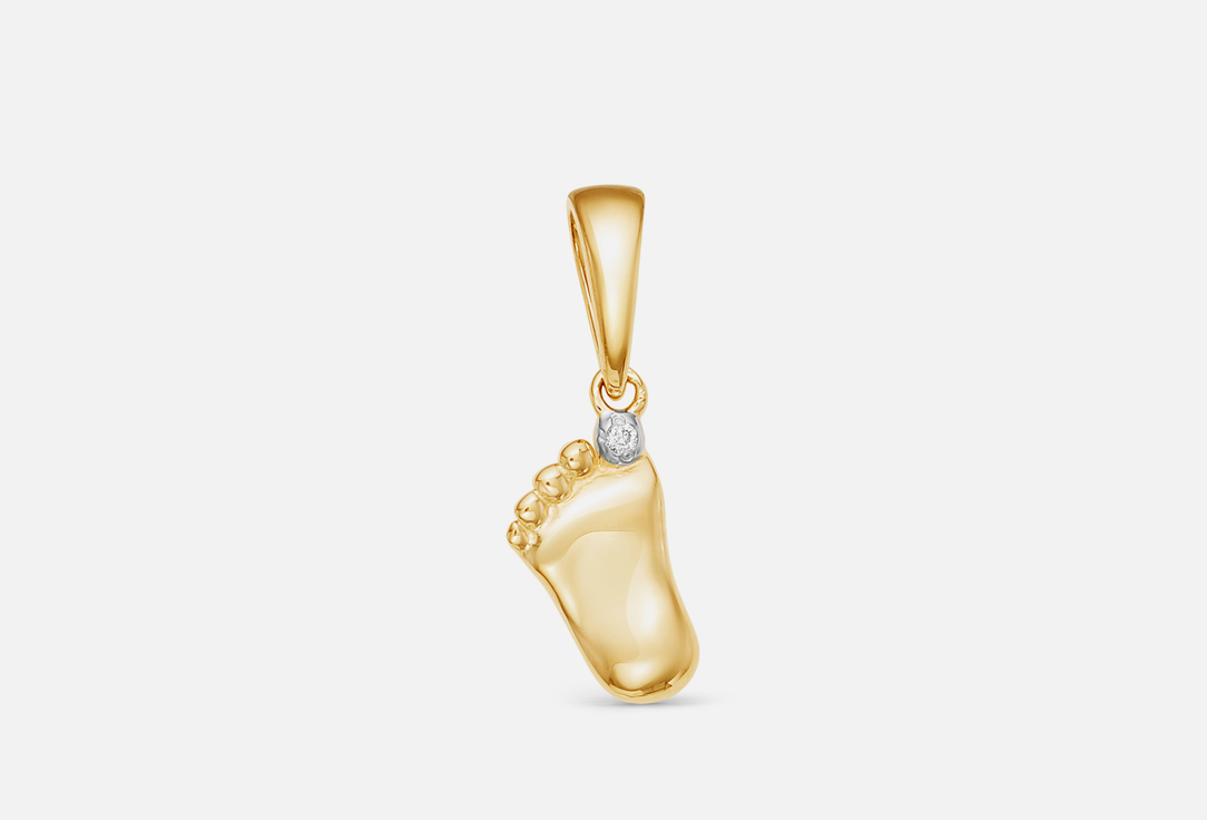 Подвеска золотая VESNA JEWELRY Бриллиант 1 шт
