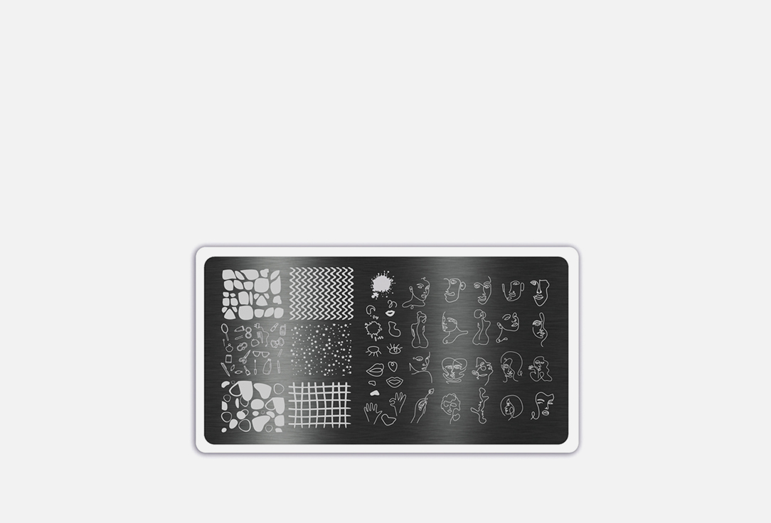 Пластина для стемпинга RUNAIL PROFESSIONAL 6181 1 шт